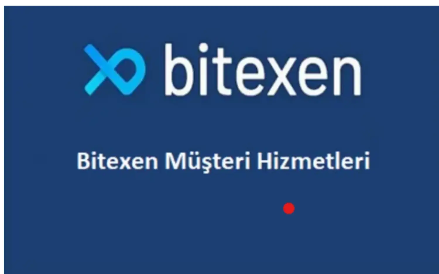 bitexen müşteri hizmetleri