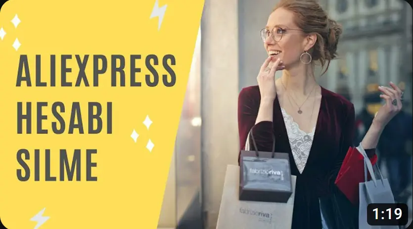 Aliexpress Hesap Silme