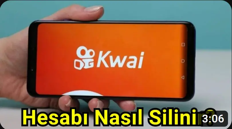 kwai hesap silme