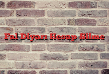 Fal Diyarı Hesap Silme
