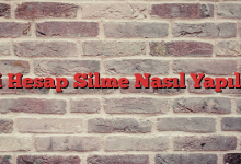 Mi Hesap Silme Nasıl Yapılır?